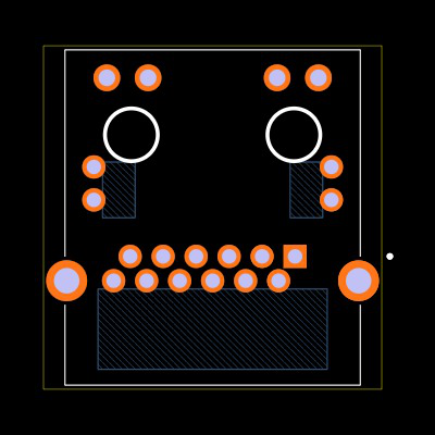 V8BR-1AX1-GH Footprint