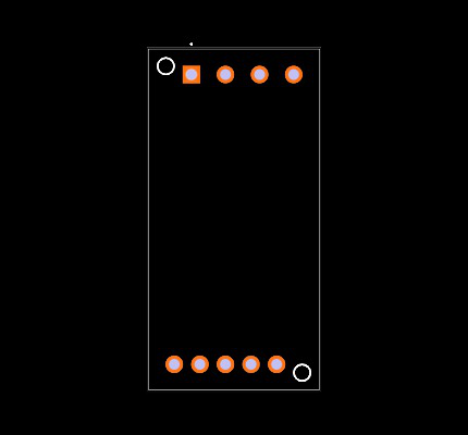 110IMX7-03-8G Footprint