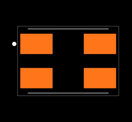 SPDL764WM-2000-2P-T Footprint