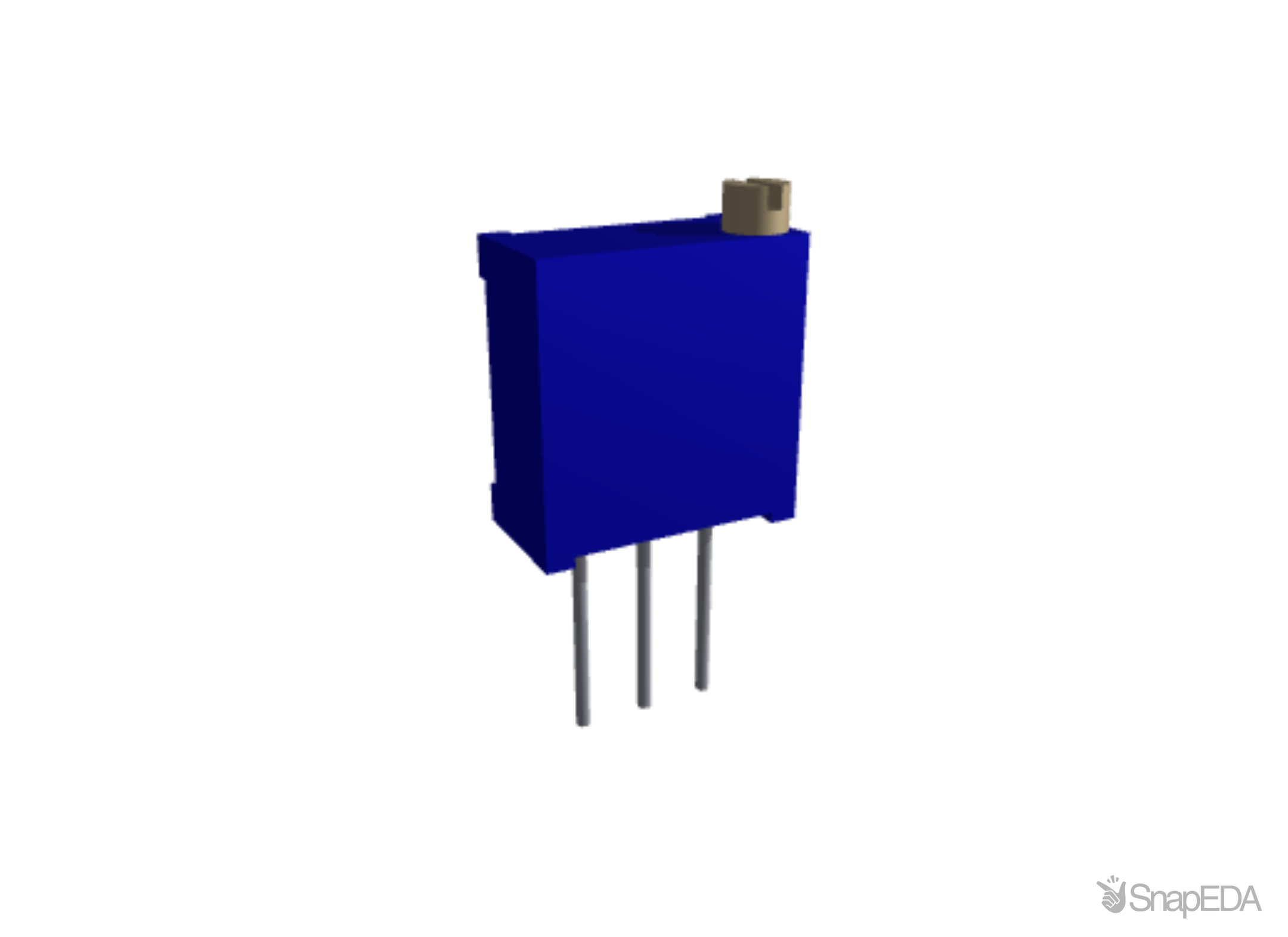 3296W-1-103LF 3D Model