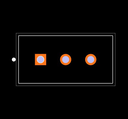 3296W-1-203A Footprint