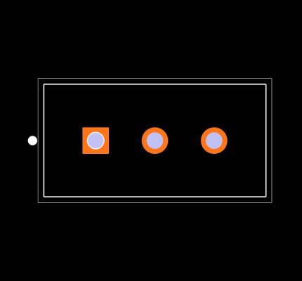 3296W-1-502LF Footprint