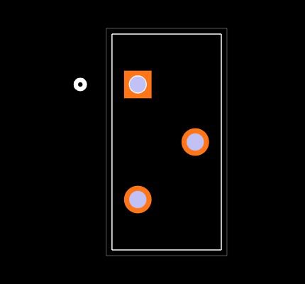 3296Y-1-203LF Footprint