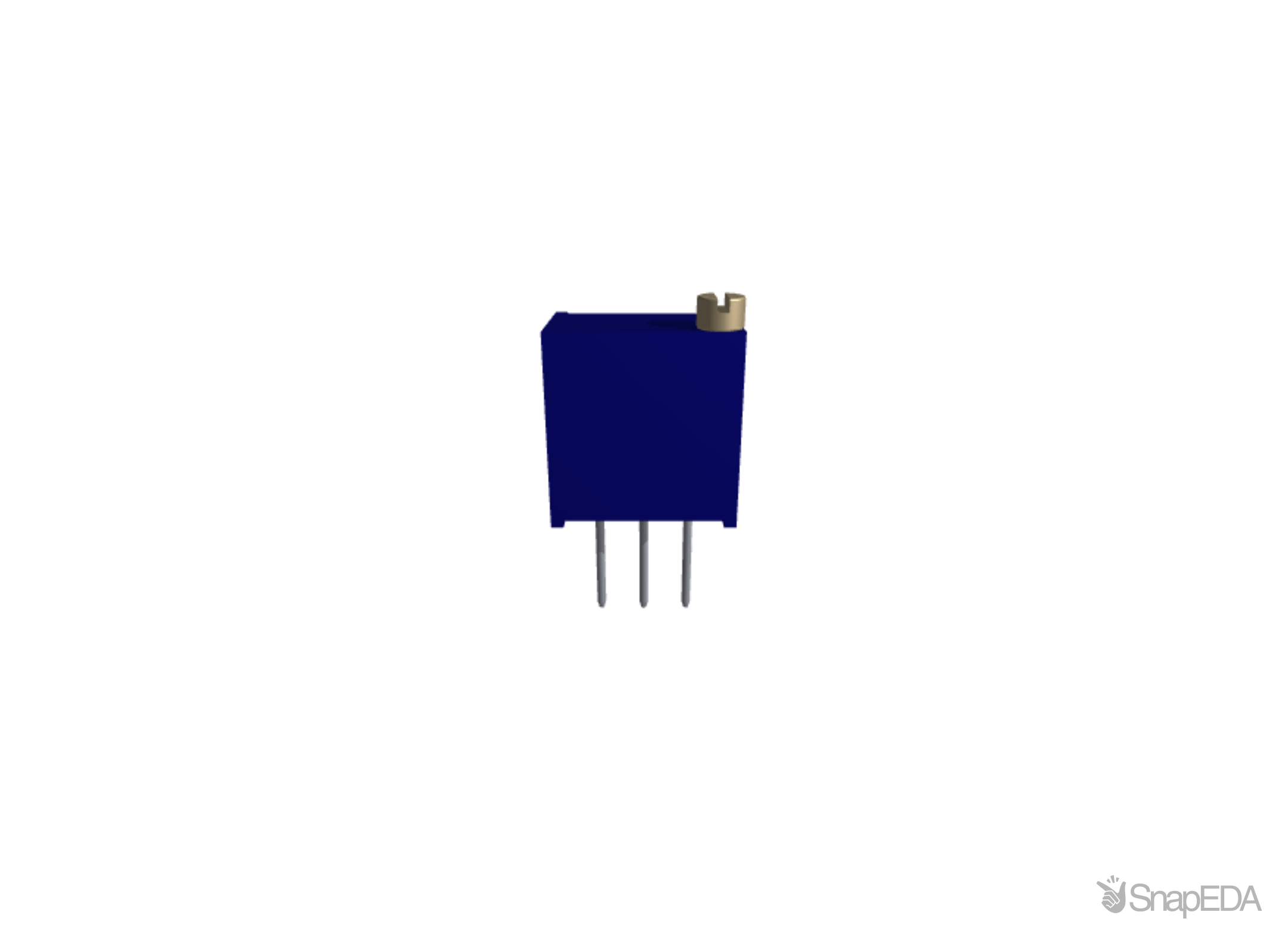 3299W-1-103LF 3D Model