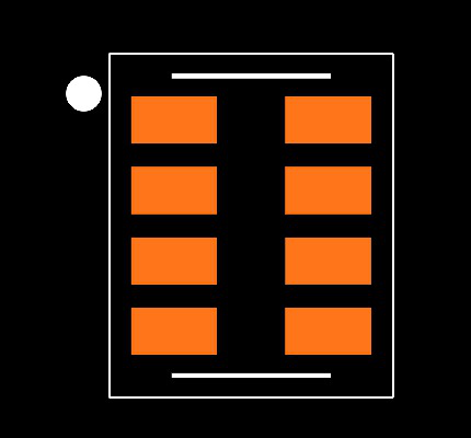 CAY16-1000F4LF Footprint