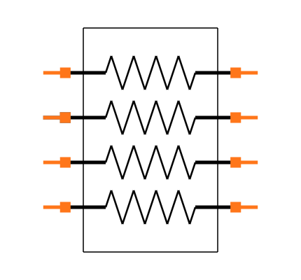 CAY16-1002F4LF Symbol