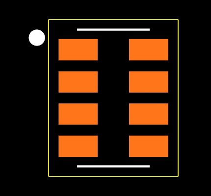 CAY16-151J4LF Footprint