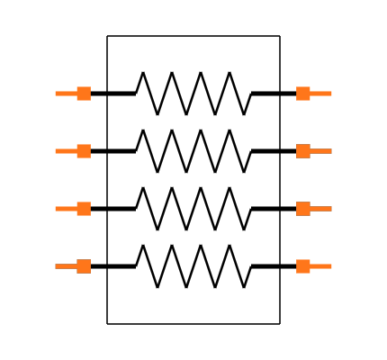 CAY16-472J4GLF Symbol