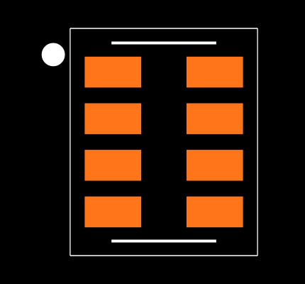 CAY16-823J4LF Footprint
