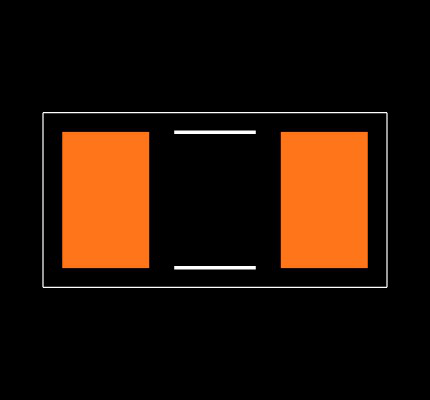 CRM1206-JW-1R3ELF Footprint