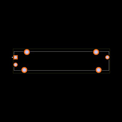 PTA3043-2010CIB203 Footprint