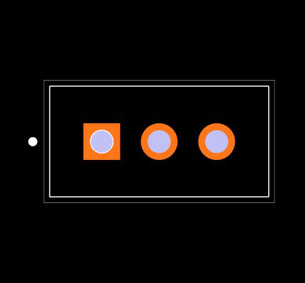 PV36W101C01B00 Footprint