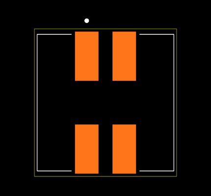 SRF1260A-1R0Y Footprint