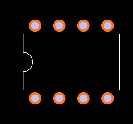 HCPL-4562-020E Footprint