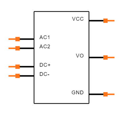 ACPL-K370-500E Symbol