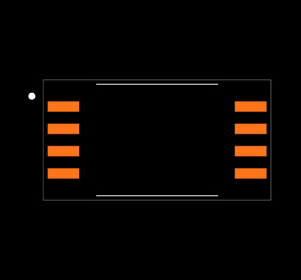 ACPL-K73L-500E Footprint
