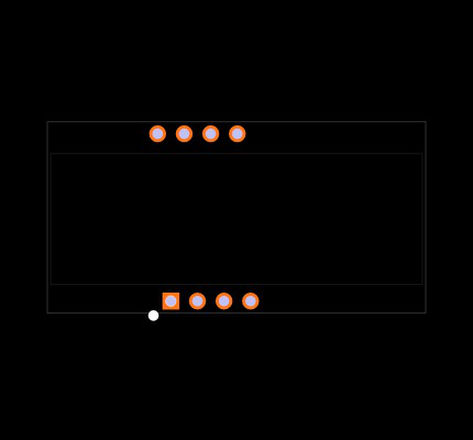 ADNS-2620 Footprint