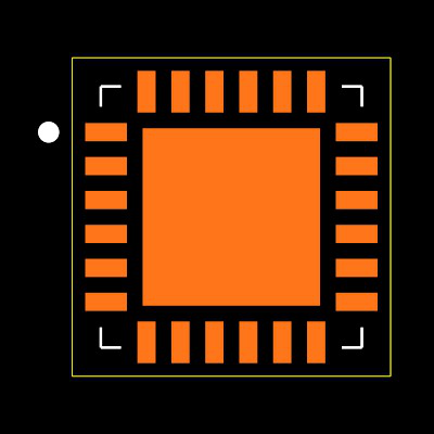 AEAT-8800-Q24 Footprint