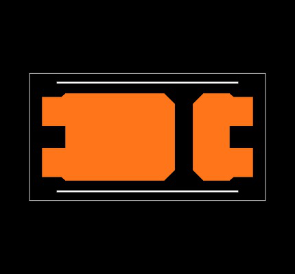ASMT-UWB1-NX3B2 Footprint