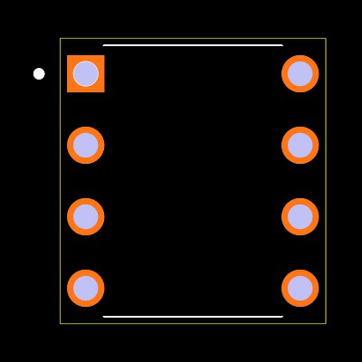 HCPL-2531-300E Footprint