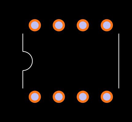 HCPL-2731-000E Footprint