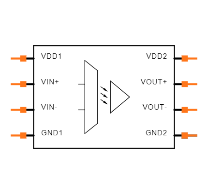 HCPL-3020 Symbol