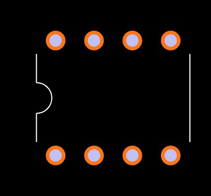 HCPL-3180-000E Footprint