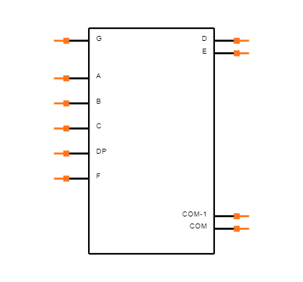 HDSP-5623 Symbol