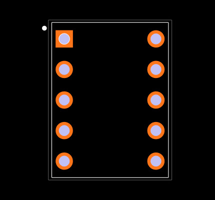 HDSP-7403 Footprint