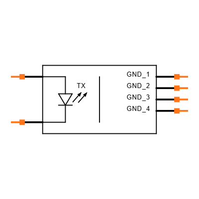 HFBR-1528Z Symbol