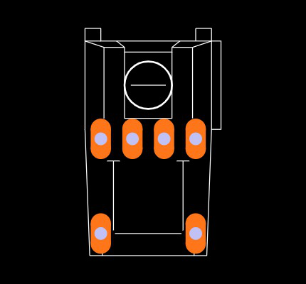 HFBR-1531 Footprint