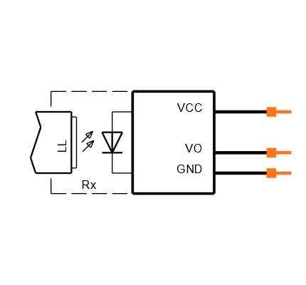 HFBR-2523 Symbol