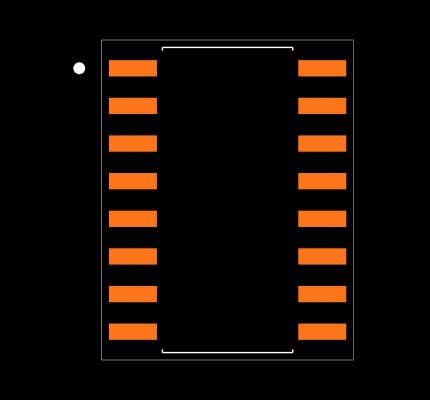 PS2801-4-A Footprint