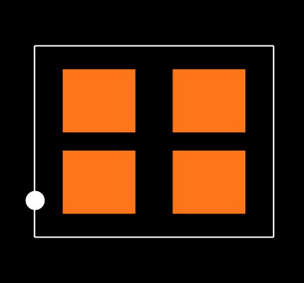 416F400X3CKR Footprint