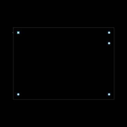 AE15B-UW-S5 Footprint