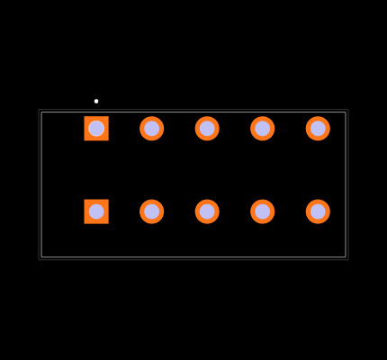 TBL004V-508-05BE-2GY Footprint