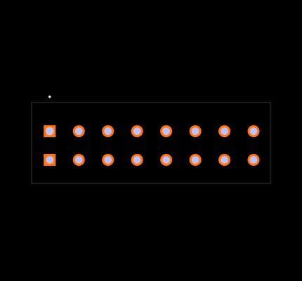 TBL007A-508-08GY Footprint