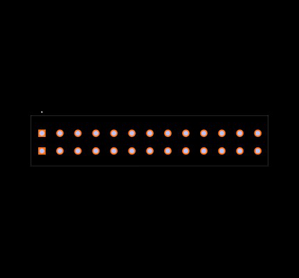 TBL007A-508-13GY Footprint