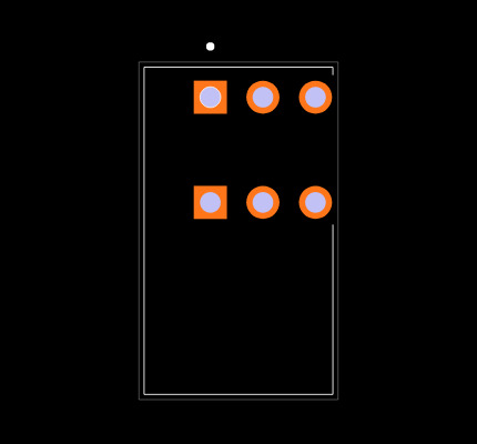 TBL009-254-03GY-2GY Footprint