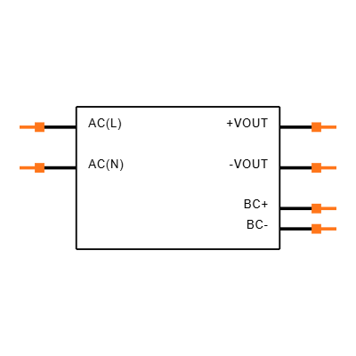 VOF-40E-12-P Symbol