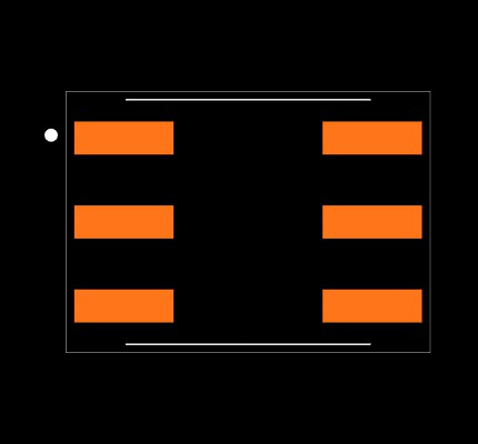 RDS-10S-74385-SMT-TR Footprint