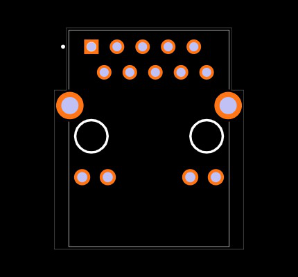 CRJ007-MLG-TH Footprint