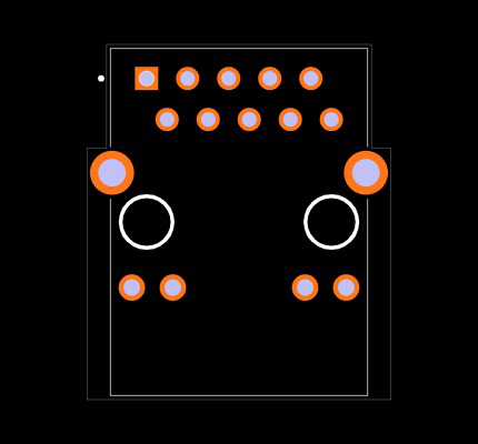CRJ009-ML4-TH Footprint