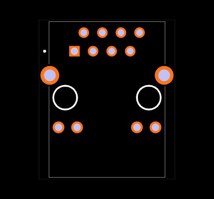 CRJ011-ML1-TH Footprint
