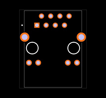 CRJ011-ML3-TH Footprint