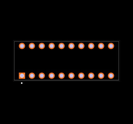 DS01-254-L-10BE Footprint