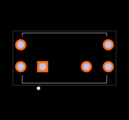 MPB01-1B54-SB-CAP-WT-D Footprint