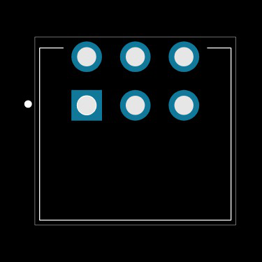 RDS5-16S-1011-RA-254-D-67 Footprint