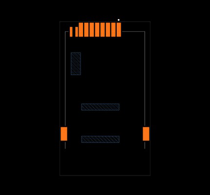 SIM-10-A Footprint