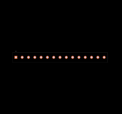 TB003-500-P15BE Footprint